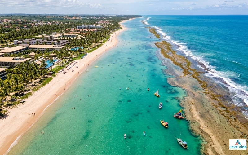 Praia de Muro Alto panorâmica
